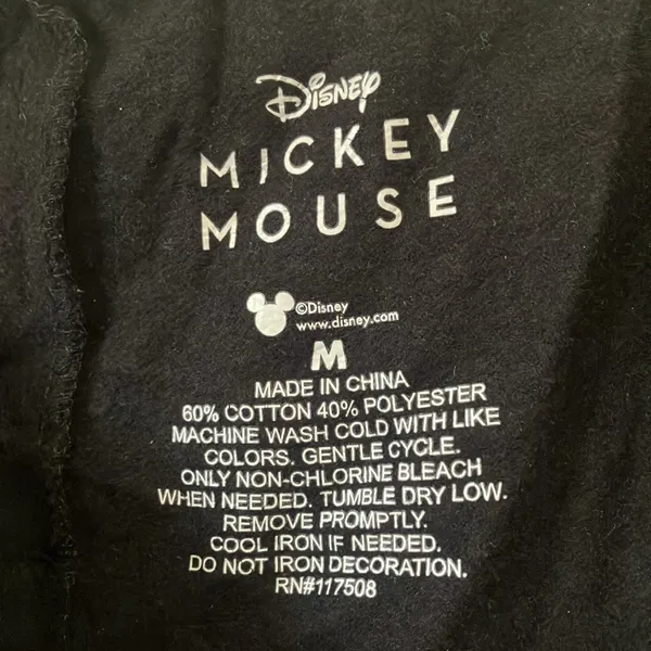FINAL MARKDOWN Disney Mickey mouse joggers medium - Image 4