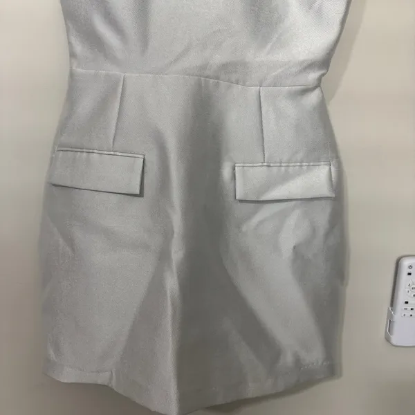Amanda Uprichard Everhart Satin Twill Mini Dress S - Image 7