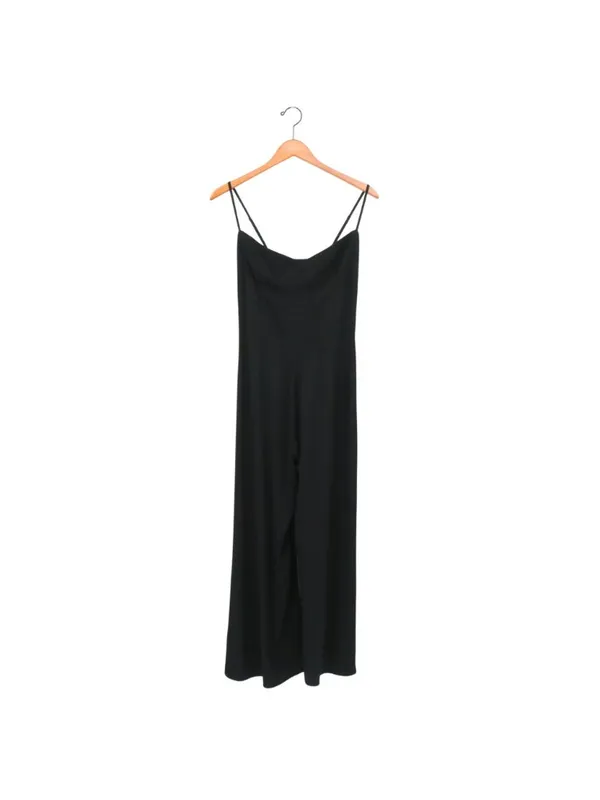Reformation Gilda Jumpsuit Black Sleeveless Wide Leg 6 - Image 6