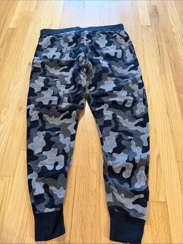 NWT Barefoot Dreams CozyChic Ultra Lite Carbon Multi Camo Joggers Sz XL - Image 5