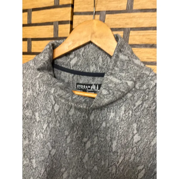 Kyodan Gray Cowl Neck‎ Sweatshirt Size XL - Image 3