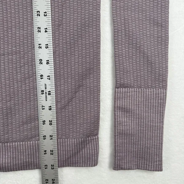 Lululemon Rare Colorway Rest Less Top Crewneck‎ Long Sleeve Thumbhole Textured 2 - Image 3