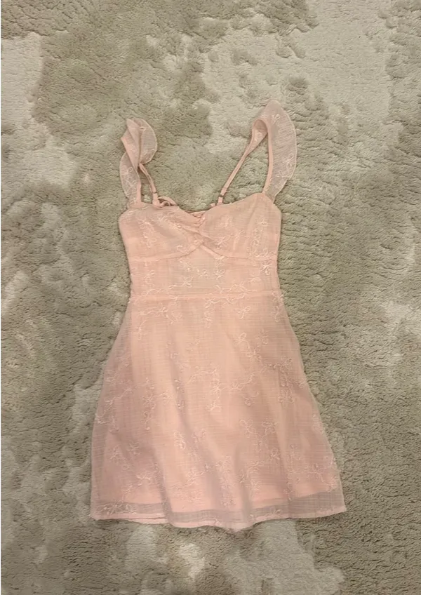 London Mini Dress Pink Princess Polly 0 - Image 3