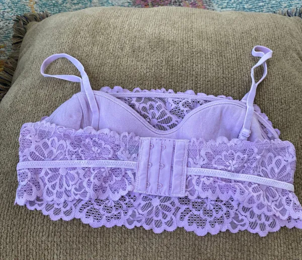 Purple Lace Bralette Top - Image 5