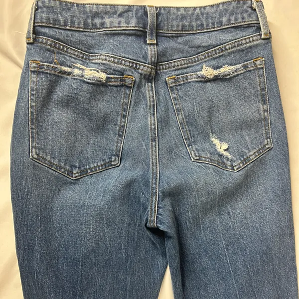 Abercrombie Curve Love High Rise Mom Jeans 29 8R Distressed - Image 10