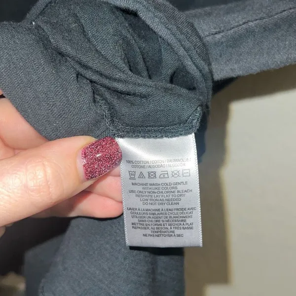 ✨We The Free Raw Edge Washed Out Grey Sz Medium T-Shirt FREE PEOPLE✨ - Image 11