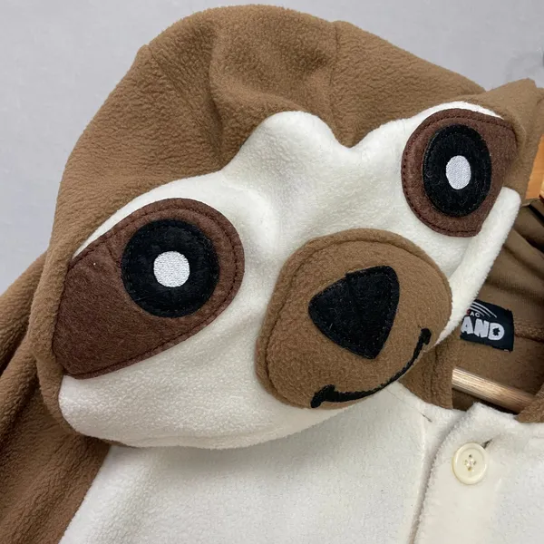 Sazac Island Sloth Kigurumi Animal Jumpsuit Halloween Costume Pajamas Unisex - Image 10