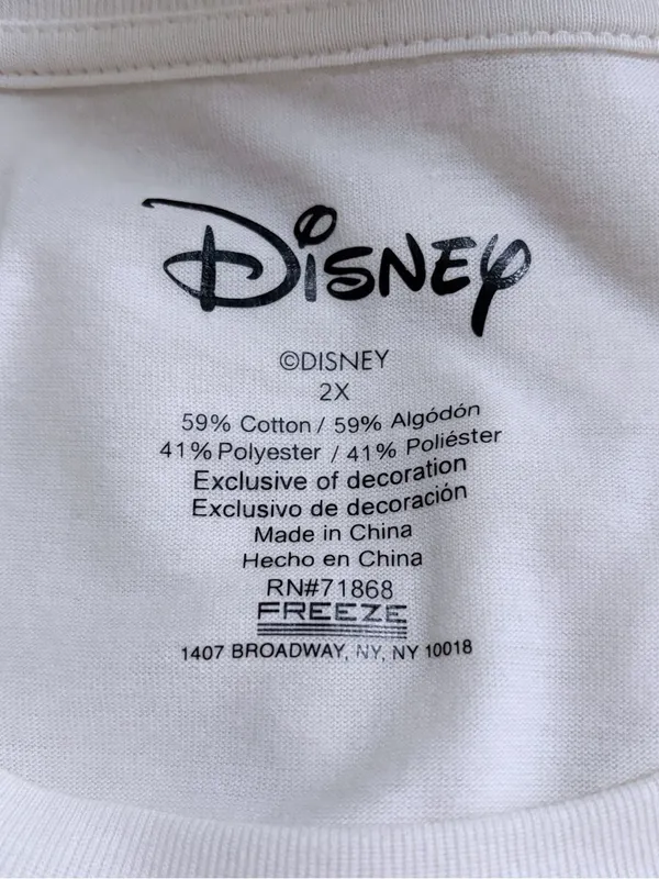 NWOT Disney Freeze Aristocats Marie Graphic Bow Detail Tee 2X - Image 3