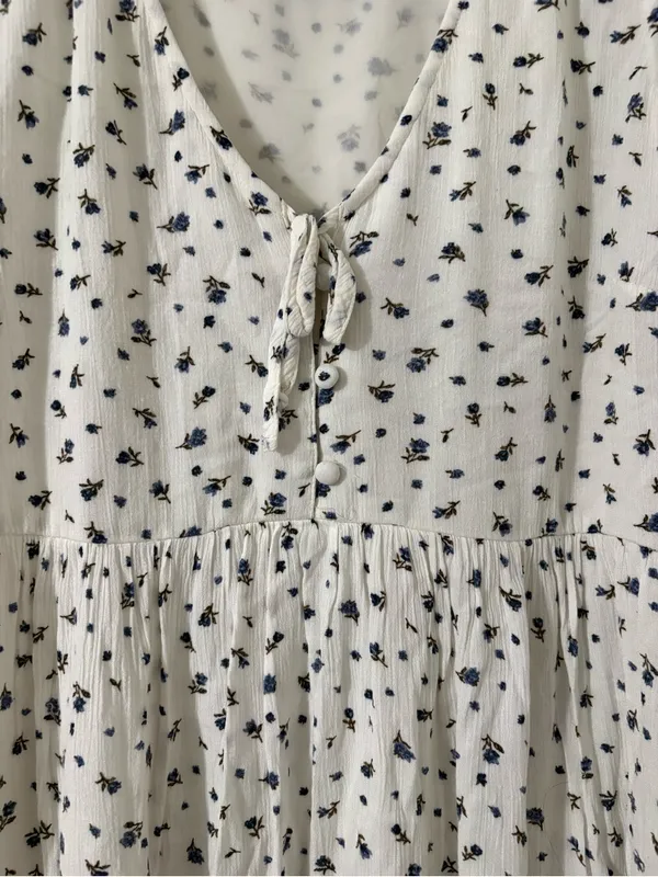 American Eagle Floral Babydoll Dress | Size: Small - Image 3