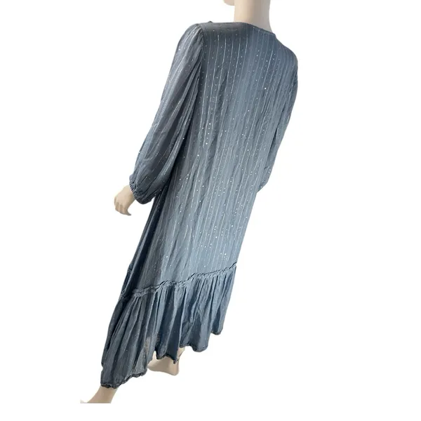 Sundress X Revolve Maria Maxi Dress in Roma Powder‎ Blue XS/S - Image 11