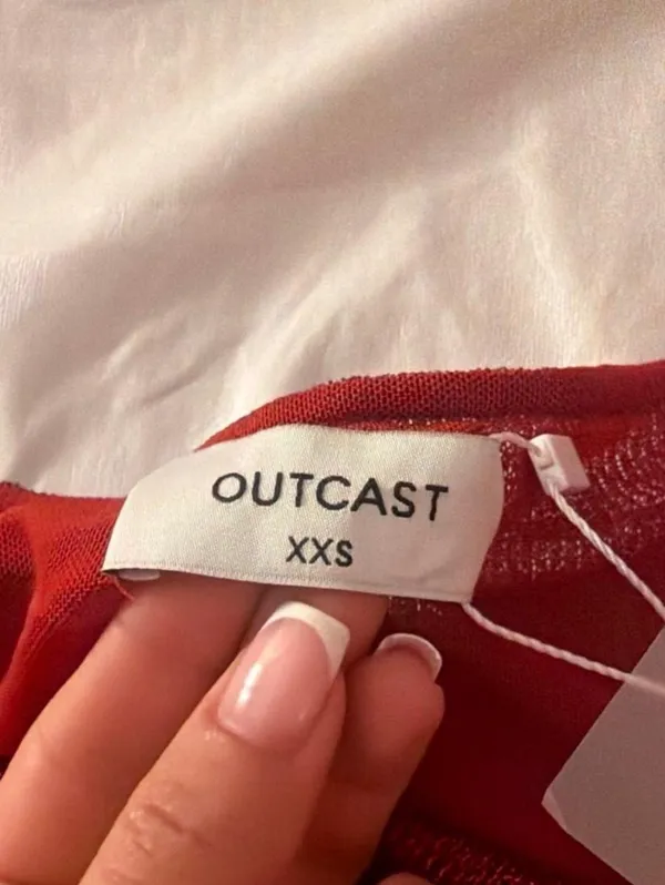 Generation Outcast Clothing Red Mini Dress - Image 3
