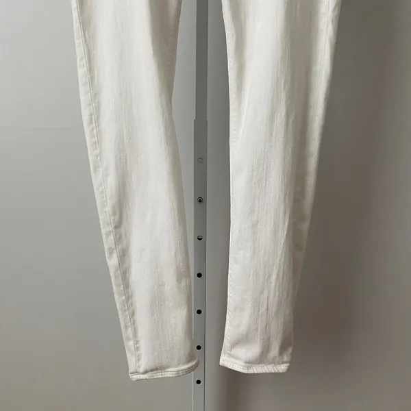 Hudson‎ Cotton Lyocell Coastal Clean Academia Skinny Denim Jeans 30 White - Image 3