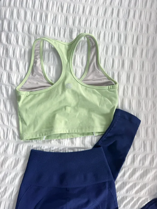 Workout Outfit Set Lululemon TYC Small Navy Green - Image 4