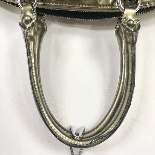 Coach Olive Green Madison Lindsay Large‎ Leather Shoulder Bag - Image 8