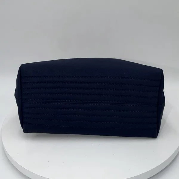Dooney & Bourke Vintage Nylon Pochette Shoulder Bag Navy Embossed Duck Logo - Image 3