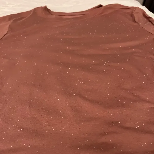 Lululemon speckled peach t shirt - Image 3