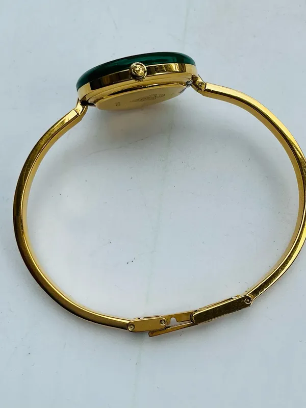Gucci Gold Bangle Watch with beautiful bezels💛💙💚❤️💜🩵 - Image 4