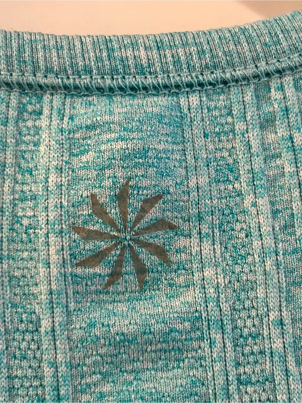 Athleta Fastest Track Tank Top Turquoise Blue Size XS - Image 8