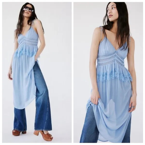 Free‎ People Kiki Lace Slip Dress - Image 2