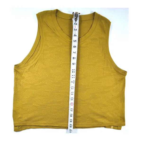 Lululemon Swiftly Tech Relaxed-Fit Tank Top 2.0 Mustard Yellow Gold Size 10 - Image 7