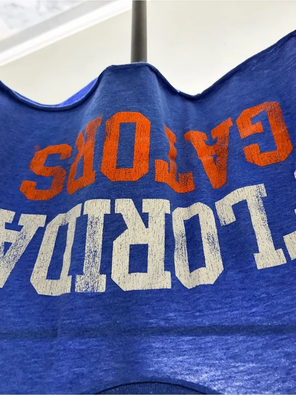 Blue Florida Gator Graphic Tee - Image 5