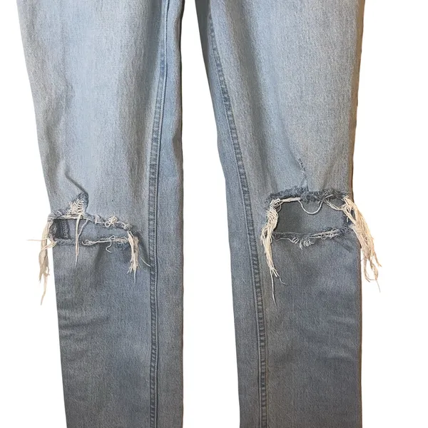 Abercrombie Curve Love 90s Straight Jeans Womens 23 Ultra‎ High Rise - Image 7