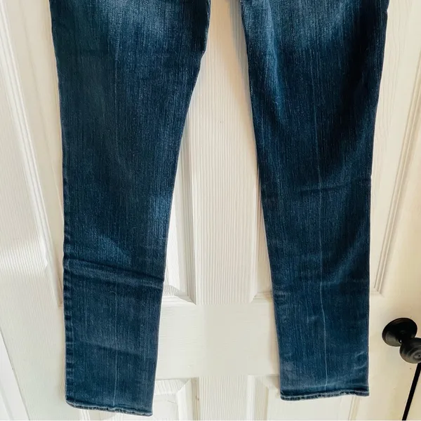 7 For All Mankind Dark Blue Women's Jeans Size 28 Straight Classic Capsule Denim - Image 8