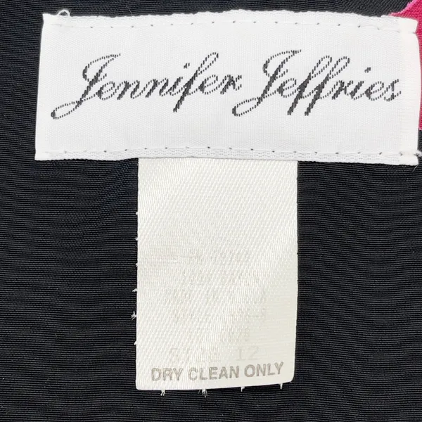 VTG Jennifer Jeffries Womens Sleeveless Dress Size 12 Artsy Going‎ Out Gallery - Image 11