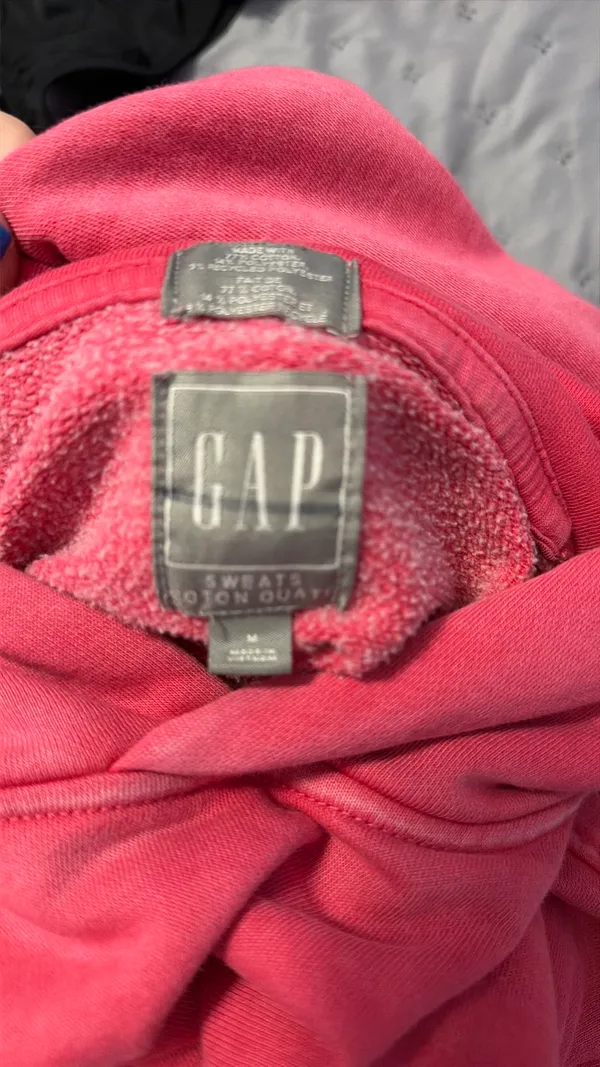 Gap Pink Hoodie - Image 4