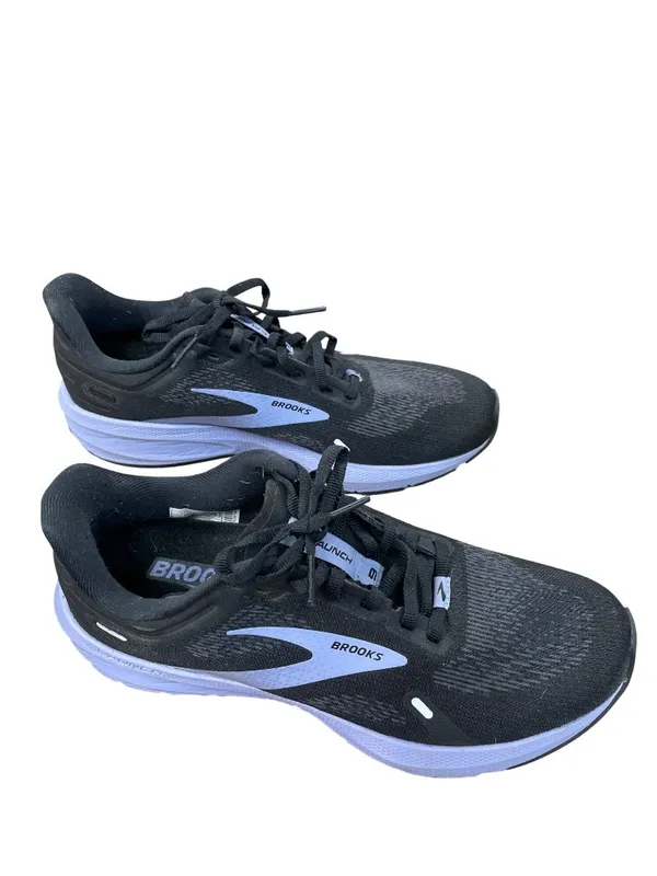 Brooks Launch 9 womens blue black running shoes sneakers 9.5B SKU 8892 - Image 4