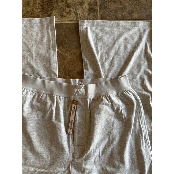 Boyfriend Loose Pant Size Medium Light Heather Grey - Image 6