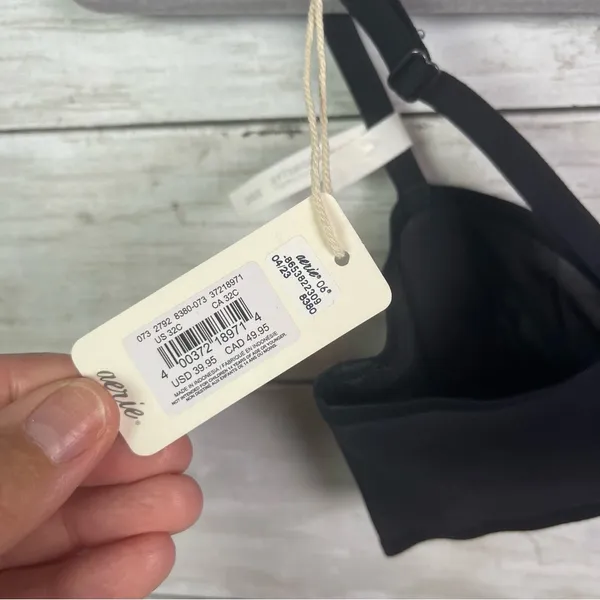 Aerie Smothez Balconette Mesh Bra Size 32C - Image 2