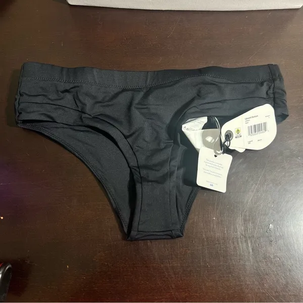 Prana NWT‎ Upswell Bikini Bottom | Black | Size Small Beach Booty Magic - Image 3