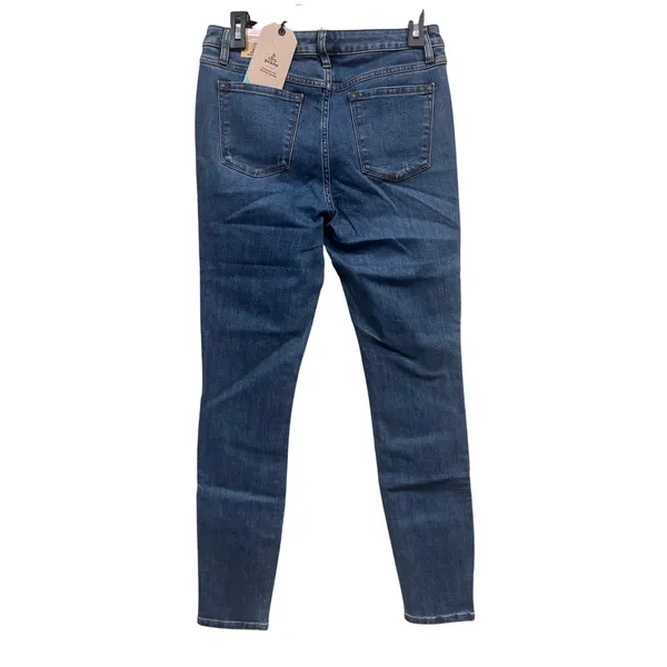 PrAna Denim Jeans Skinny Fit Stretch Organic Cotton blend Distressed Women’s 8 - Image 4