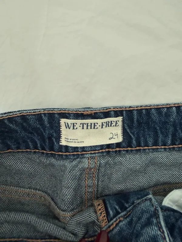 Free People We The Free Jean Skort - Image 3