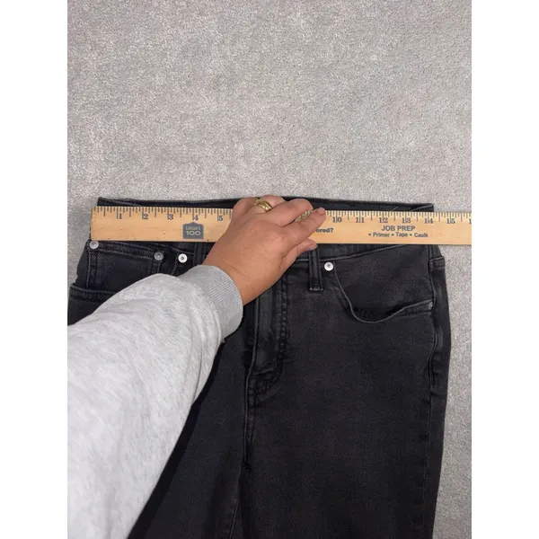 Madewell‎ Jeans Womens 28 Mid Rise Kick Out Flare Stretch Denim Pants Casual - Image 9