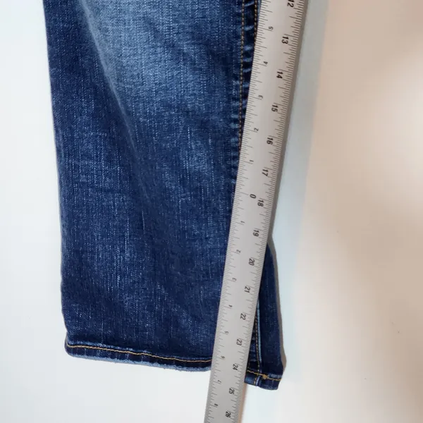 Daytrip Lynx Distressed Cropped Flare Jeans Size 32 - Image 9