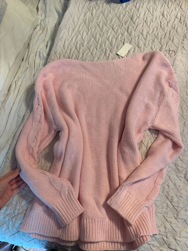 Aeropostale Sweater Knit Pink Women’s - Image 5