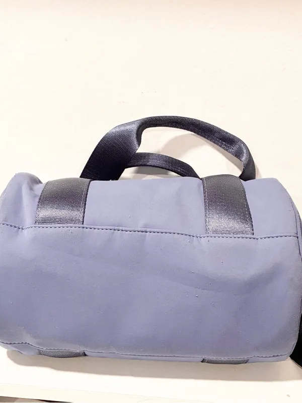 Lululemon Knit Nylon Mini Barrel Duffle Oasis Blue - Image 5