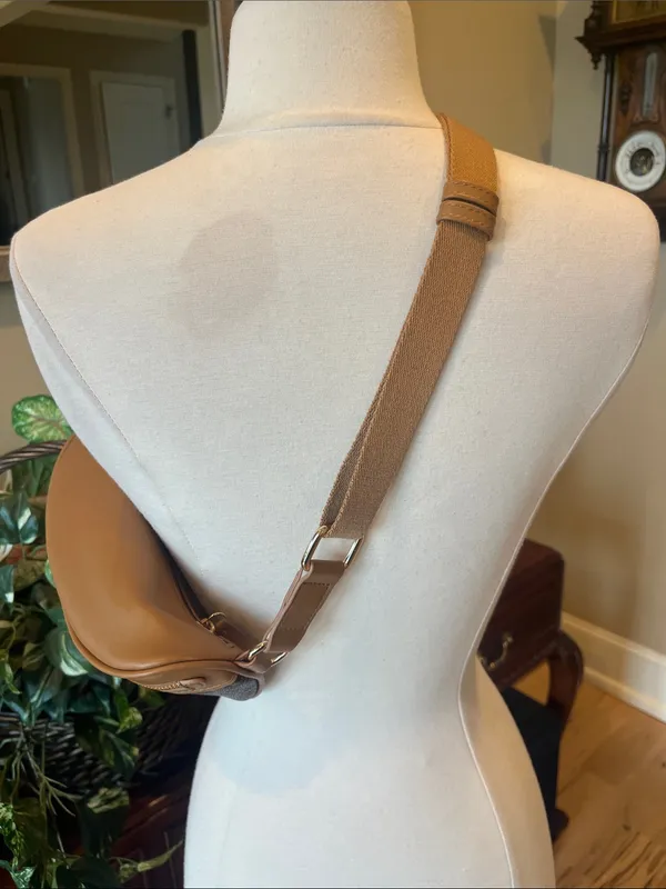 Tan crossbody Fanny Pack Belt Bag - Image 5