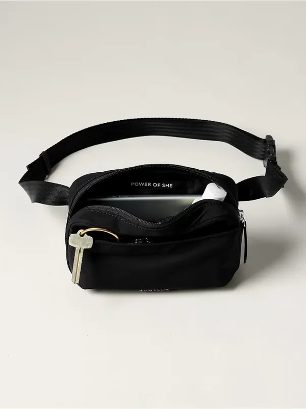 New Athleta All About Crossbody Belt Bag Black - Image 3