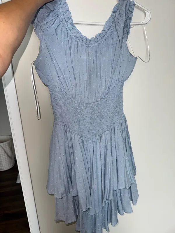 Princess Polly Romper Blue - Image 5