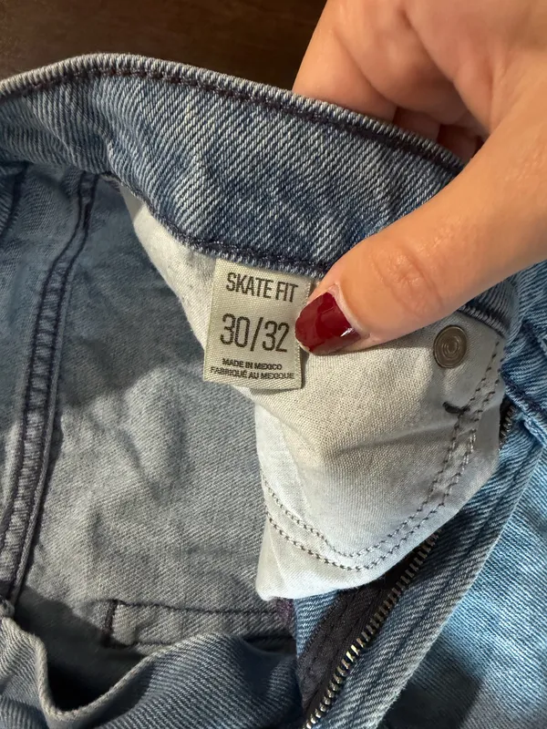 BDG Light Blue Baggy Denim Jeans - Image 6
