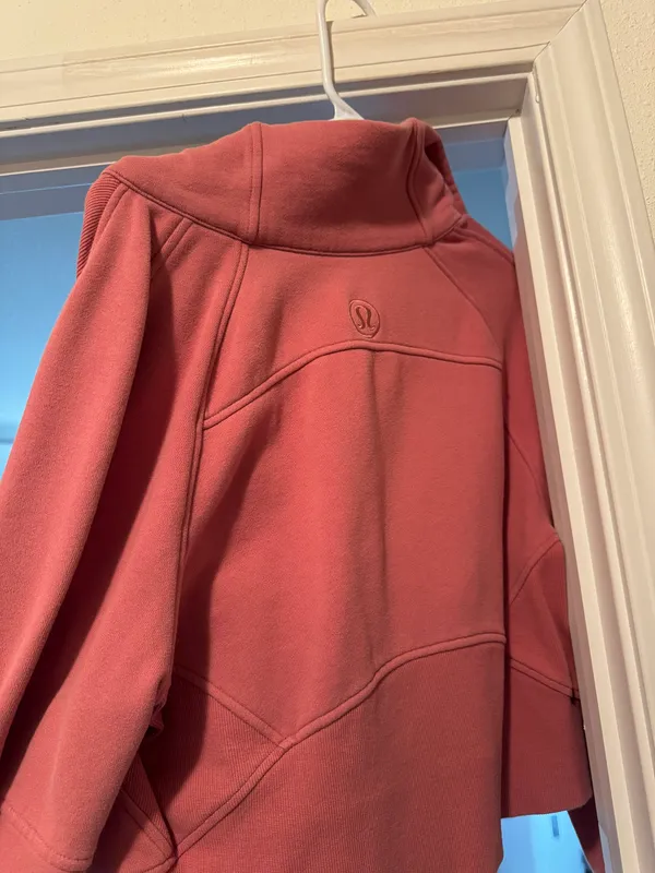 Scuba Oversized Half-Zip Hoodie funnel neck - Image 3