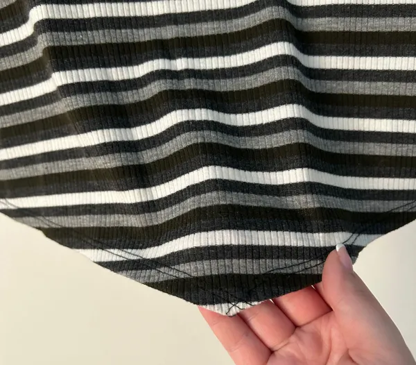 Striped Crop Top - Image 2