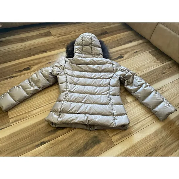 Moncler down  grey jacket for women size 02.(M) - Image 3