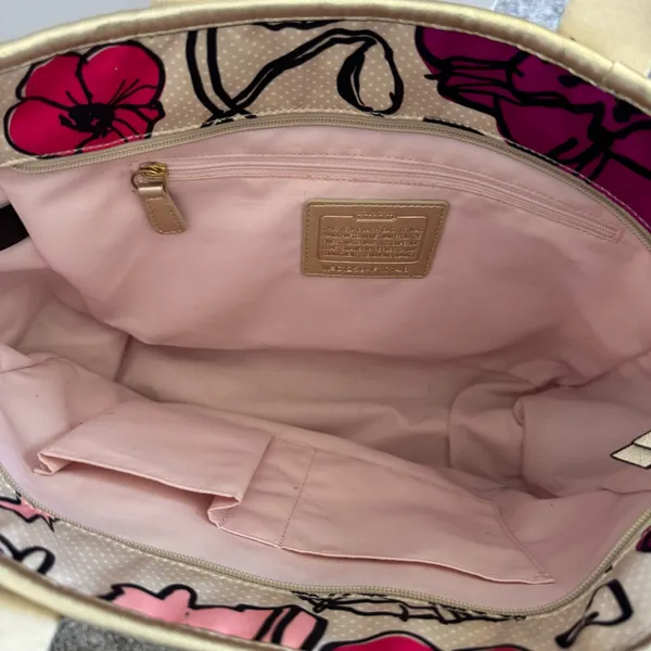 Coach Poppy Bag Tote - Image 8