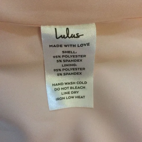 NWT Lulu’s sultry moment’s blush medium dress - Image 5