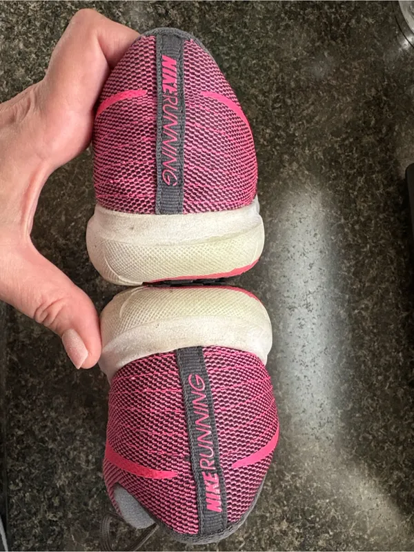 Nike Pink & Gray Women's Fitsole Running Shoes Size 8 - Image 12