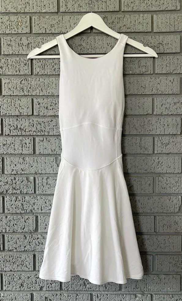 NWT Lululemon Court Crush Dress White Size 2 - Image 4